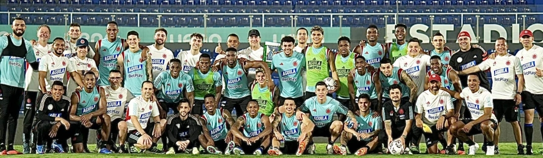 SELECCIÓN COLOMBIA VISITA A PARAGUAY EN ASUNCIÓN