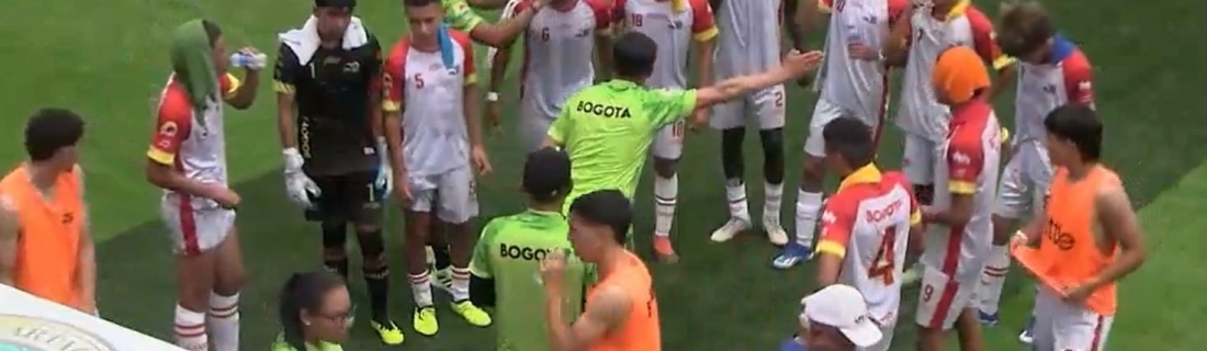 La selección Bogotá sub -15 sumó su segunda igualdad en el zonal semifinal copa Win Sports sub -15.