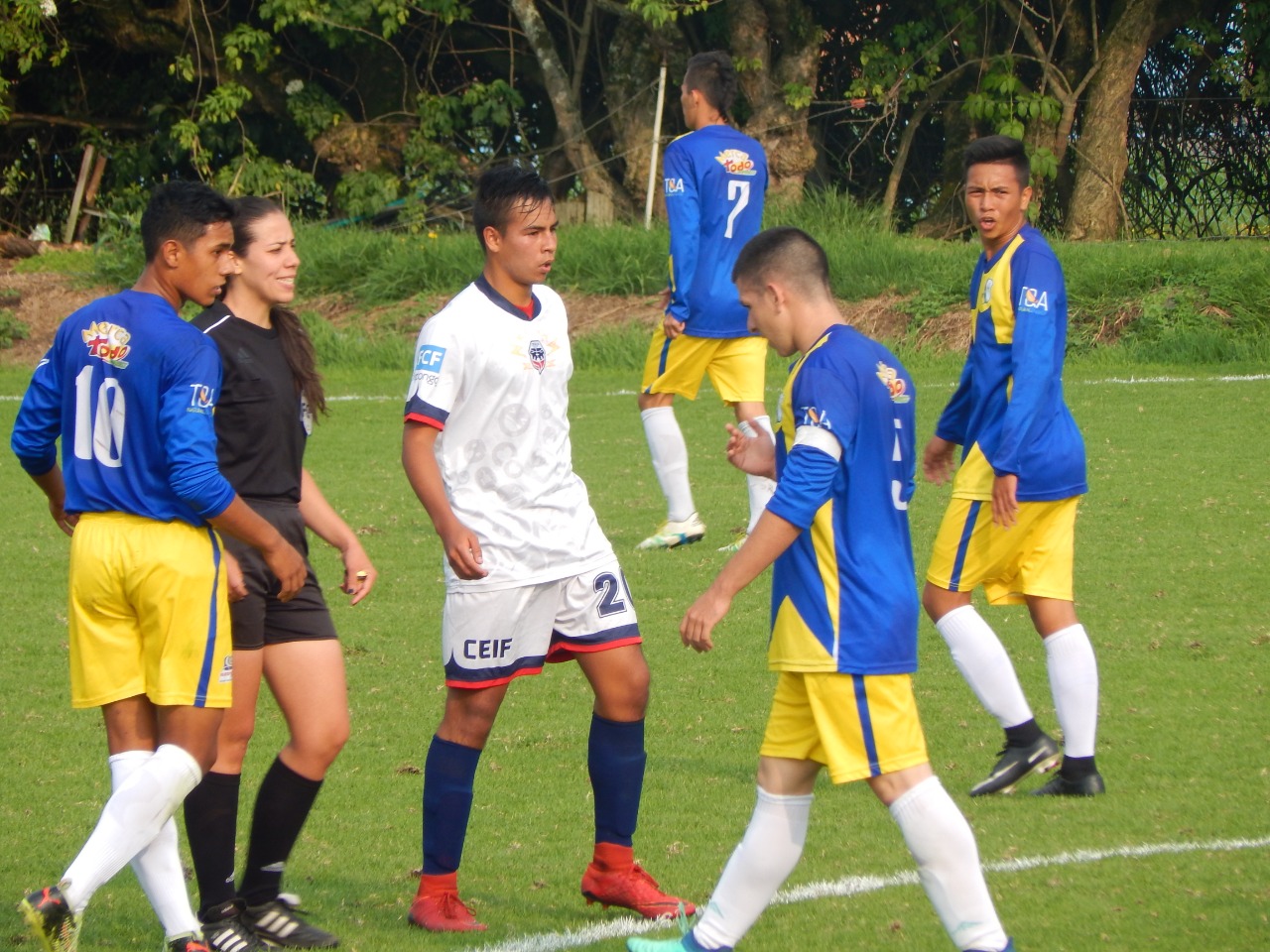 FORTALEZA CEIF B GANÓ EN EL TORNEO DIFÚTBOL SUB 20