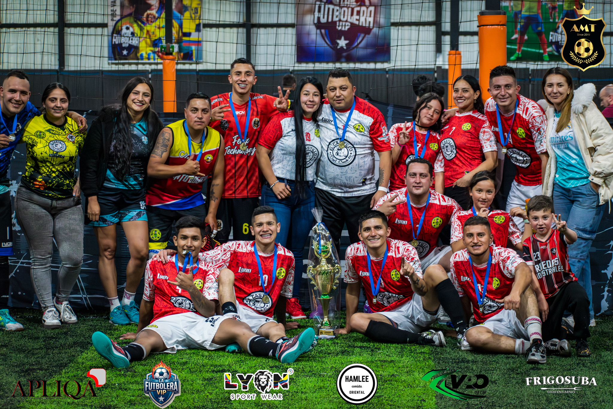 COMBO AZUL, CAMPEÓN DEL PRIMER TORNEO F-5 AMT EN LA FUTBOLERA VIP